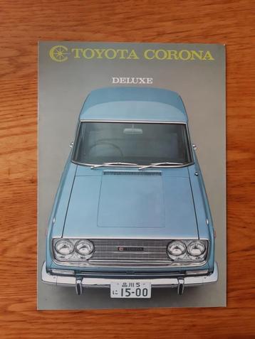 Toyota Corona Deluxe folder  beschikbaar voor biedingen