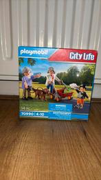 Playmobil opa en oma rollator met kleinkind 70990 nieuw, Ophalen of Verzenden, Nieuw, Complete set