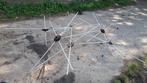 raster spin 6 stuks afrastering stripgrazen, Antiek en Kunst, Ophalen