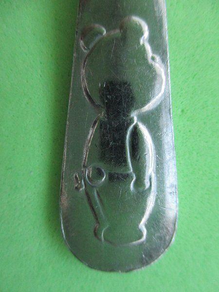 (KB5017) Kinderbestek Beertje vork, Kinderen en Baby's, Overige Kinderen en Baby's, Gebruikt, Ophalen of Verzenden