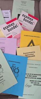 Examenbundels / trainingen VWO/HAVO - Diverse vakken + BiNaS, Ophalen, Zo goed als nieuw, Diverse auteurs