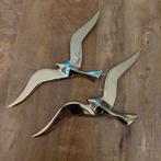 Messing Vogels Wanddecoratie, Huis en Inrichting, Woonaccessoires | Wanddecoraties, Ophalen of Verzenden, Zo goed als nieuw