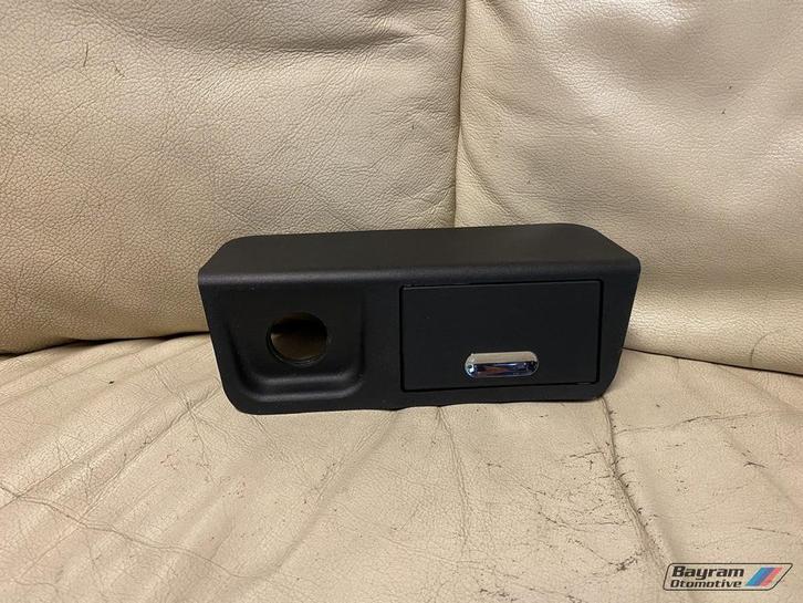 Bmw E36 asbak unit chroom line compact 323i zwart 3-serie, Auto-onderdelen, Interieur en Bekleding