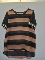 Zeer mooie top van Maison Scotch maat S/M, Kleding | Dames, Tops, Maat 38/40 (M), Bruin, Zo goed als nieuw, Korte mouw