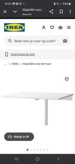 Nieuw in doos
Ikea Norberg klaptafel, Ophalen, 50 tot 100 cm, Tot twee personen, 50 tot 100 cm