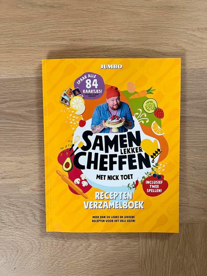 Samen cheffen Nick Toet - Zowel compleet album als dubbele, Verzamelen, Supermarktacties, Jumbo, Ophalen of Verzenden
