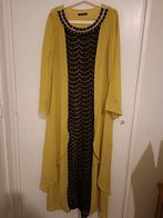 Walnoot groen gelegenheids jurk, Ophalen of Verzenden, Zo goed als nieuw, Maat 46/48 (XL) of groter, Groen