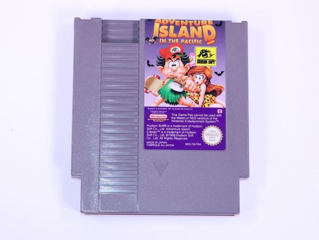 Adventure Island Nintendo NES cartridge, Avontuur en Actie, 1 speler, Ophalen of Verzenden, Zo goed als nieuw