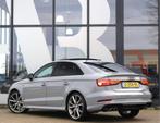 Audi A3 Limousine 2.0 TDI 150PK 2x S-line *Nardo Grey*Pano*B, Auto's, Audi, Gebruikt, 4 cilinders, 150 pk, Leder en Stof