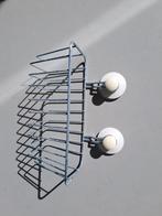 Metalen Badkamerrekje met Zuignappen, Minder dan 50 cm, Gebruikt, Overige typen, Ophalen of Verzenden