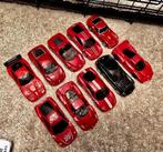 10 Ferrari model auto's schaal 1:38 V Power Shell, Overige merken, Gebruikt, Auto, 1:32 tot 1:50