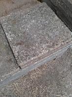 3 grindtegels van 50x50cm, Tuin en Terras, Tegels en Klinkers, Ophalen, Gebruikt, Beton, Terrastegels