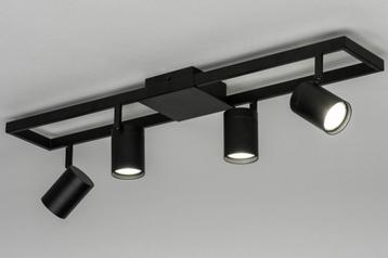 plafondlamp zwart spots keuken bank bedrijf bed lamp 70cm beschikbaar voor biedingen