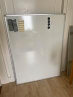 Whiteboard 120x86cm met accessoires, Ophalen, Gebruikt
