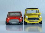 Mini schaalmodel 2x in geel en oranje oa van Welly, Ophalen of Verzenden, Gebruikt, Auto