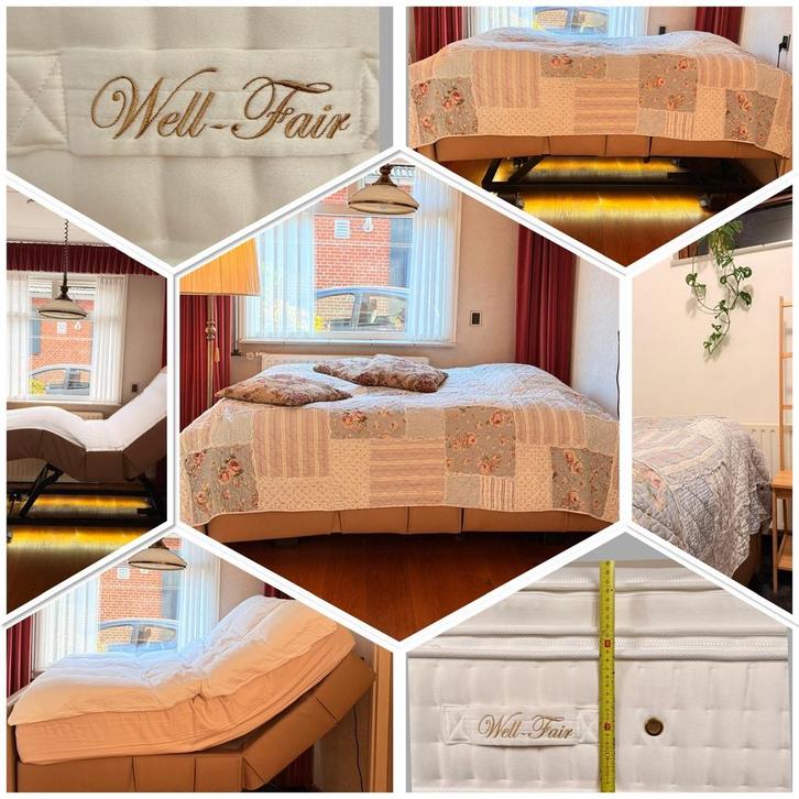 Well-Fair levensloopbestendig bed, Huis en Inrichting, Slaapkamer | Matrassen en Bedbodems, Zo goed als nieuw, Matras, 120 cm