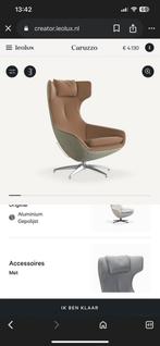 Nieuw Leolux Caruzzo relaxfauteuil plus versie + 2 cm zith, Ophalen, Nieuw, 50 tot 75 cm