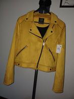 Clockhouse Biker Jack in maat 44, Geel, Maat 42/44 (L), Nieuw, Ophalen of Verzenden
