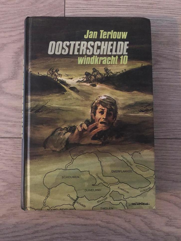 Jan Terlouw - Oosterschelde windkracht 10, Boeken, Kinderboeken | Jeugd | 10 tot 12 jaar, Zo goed als nieuw, Ophalen of Verzenden