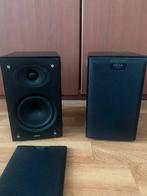 Eltrax luidsprekers Symphony Mini, Ophalen, Zo goed als nieuw, 60 tot 120 watt, Front, Rear of Stereo speakers