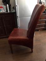 6 schapenleren eethoek stoelen, Ophalen of Verzenden