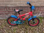 Spiderman kinderfiets 14 inch, Fietsen en Brommers, Ophalen, Gebruikt, Minder dan 16 inch, Spiderman