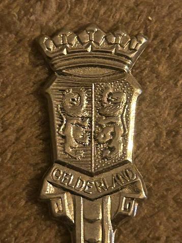 Vintage Provincie Wapen zilveren lepeltjes beschikbaar voor biedingen