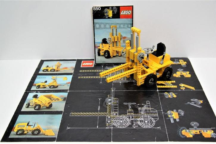Lego technic, set nr. 850, Kinderen en Baby's, Speelgoed | Duplo en Lego, Zo goed als nieuw, Lego, Complete set, Ophalen of Verzenden