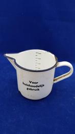 Brocante emaille maatbeker, 500 ml. 6B4, Ophalen of Verzenden