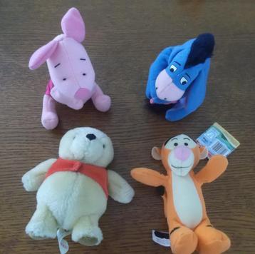 4 Disney figuurtjes (nieuw)