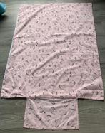 Roze dekbedovertrek met Unicorns 100 x 135 voor ledikantje., Kinderen en Baby's, Kinderkamer | Beddengoed, Meisje, Dekbedovertrek