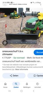 Gloednieuwe modderschuif voor zitmaaier of mini tractor., Ophalen, Nieuw