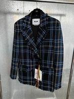 Msgm blazer it 42 M €639,95 colbert boucle tweed, Kleding | Dames, Ophalen of Verzenden, Zo goed als nieuw, Blauw