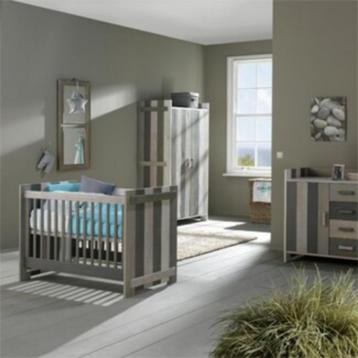 Complete Babykamer Jelle Mix – Ledikant, Commode & Kast ✅ beschikbaar voor biedingen