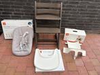 Stokke Tripp Trapp nieuwste model incl accessoires, Ophalen, Zo goed als nieuw, Meegroeistoel, Stoelverkleiner