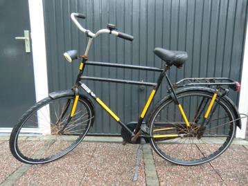 Werkfiets met framemaat 65 cm, verlichting en terugtraprem beschikbaar voor biedingen