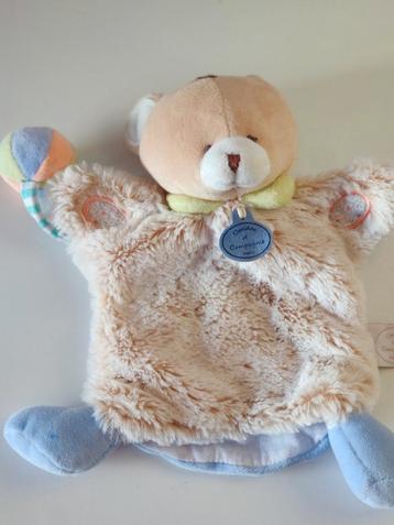 Beertje knuffeldoek en handpop/marionet  beschikbaar voor biedingen