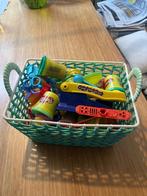 Mandje met klei en toebehoren., Hobby en Vrije tijd, Knutselen, Ophalen, Gebruikt, Materiaal