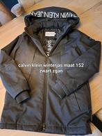 Winterjas zgan zwart maat 152 calvin klein, Jongen, Calvin Klein, Ophalen of Verzenden, Jas