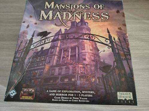 Mansion of madness second edition, Hobby en Vrije tijd, Gezelschapsspellen | Bordspellen, Zo goed als nieuw, Ophalen of Verzenden