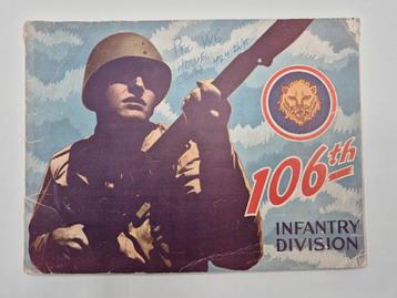 US WWII Named 106th Infantry Division Unit History boek beschikbaar voor biedingen