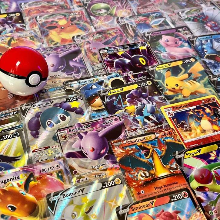 Pokémon - Bundels - 25 kaarten (V/EX/(Reverse) Holo/Normaal), Hobby en Vrije tijd, Verzamelkaartspellen | Pokémon, Nieuw, Meerdere kaarten