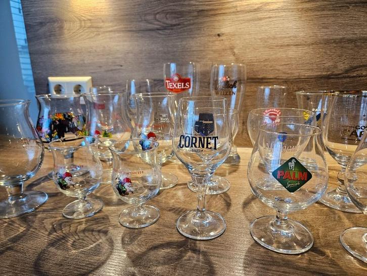 Verzameling speciaal bierglazen ongebruikt, Verzamelen, Biermerken, Zo goed als nieuw, Glas of Glazen, Overige merken, Ophalen