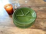 Vintage fondue borden, Huis en Inrichting, Ophalen of Verzenden, Overige stijlen, Bord(en)