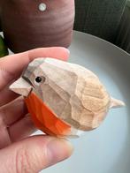 Prachtig houten roodborstje, Ophalen of Verzenden, Nieuw, Dier
