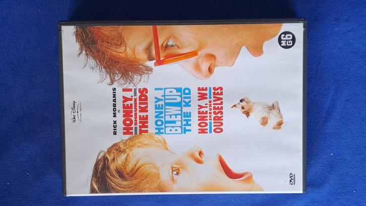 Honey, I shrunk the Kids Trilogy "Rick Moranis", Cd's en Dvd's, Dvd's | Kinderen en Jeugd, Zo goed als nieuw, Alle leeftijden