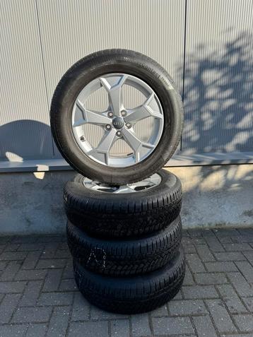 17 inch velgen met winterbanden continental 5x112 beschikbaar voor biedingen