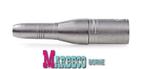 XLR Adapter, XLR 3-Pins Male, 6,35 mm Female, Recht, Metaal, Nedis, Nieuw, Info@marbeco.nl, Apparatuur
