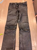 Zware vintage leren moter broek maat 52, Broek | leer, Heren, Ophalen of Verzenden, Nvt