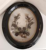 Schitterend antiek Haarwerk haarkader Memento Mori, Antiek en Kunst, Ophalen of Verzenden